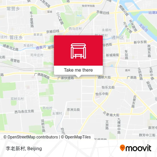 李老新村 map