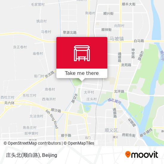 庄头北(顺白路) map