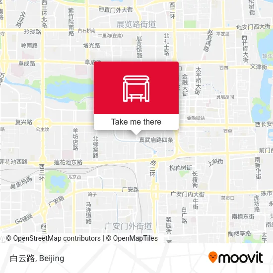白云路 map
