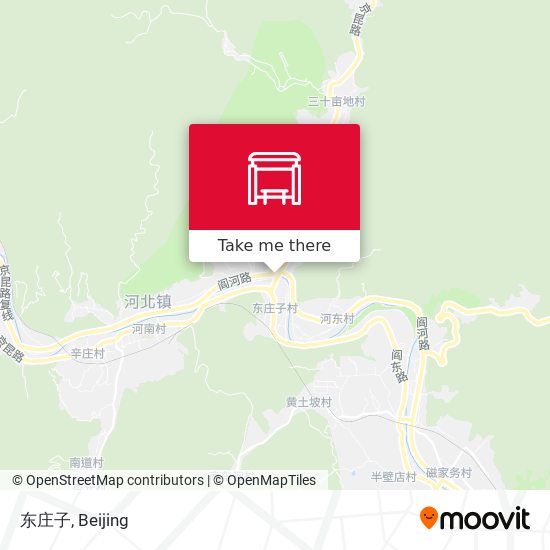 东庄子 map
