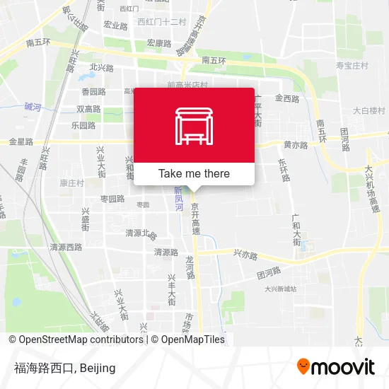福海路西口 map
