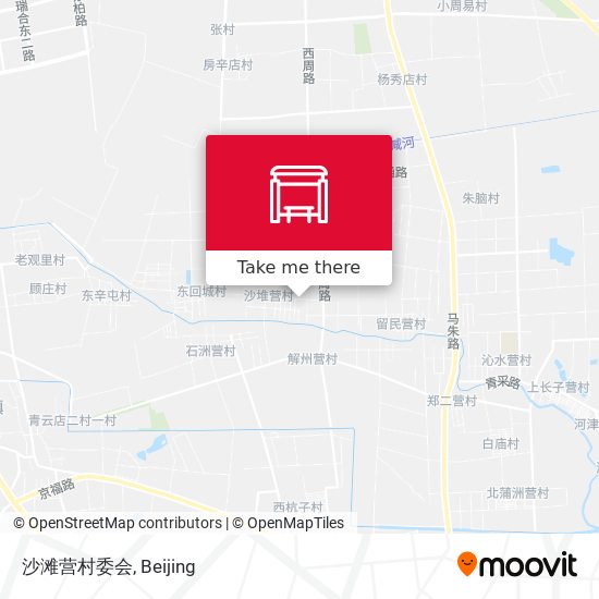 沙滩营村委会 map