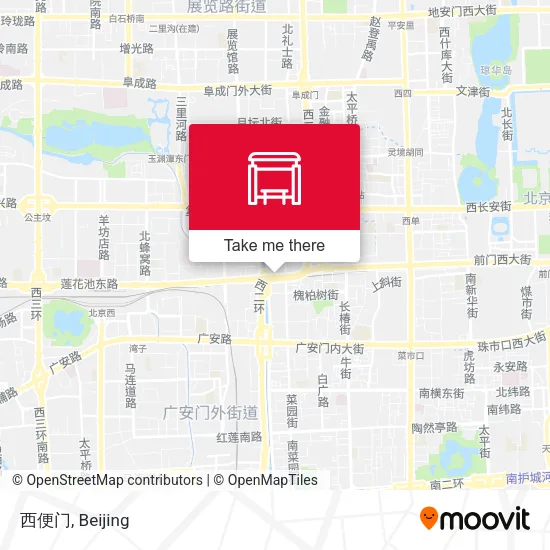 西便门 map
