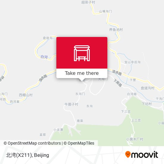 北湾(X211) map