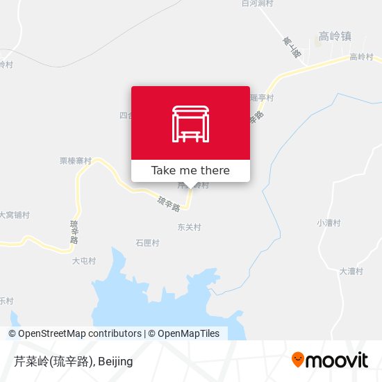 芹菜岭(琉辛路) map