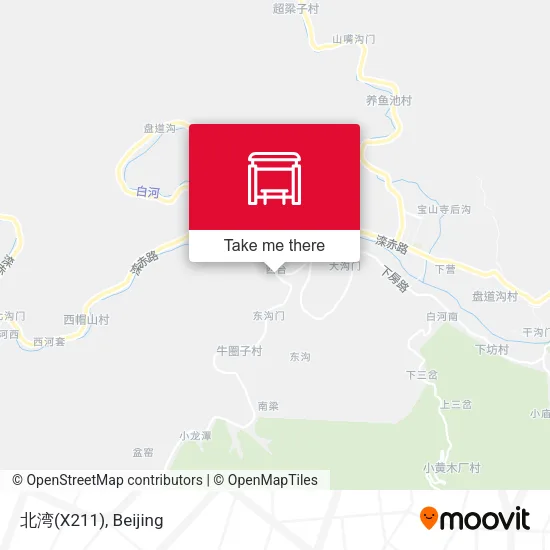 北湾(X211) map