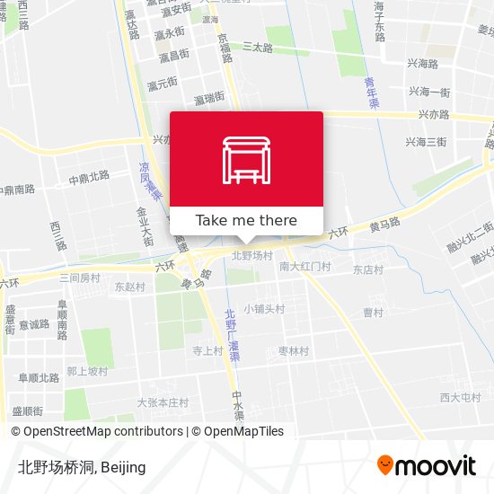 北野场桥洞 map