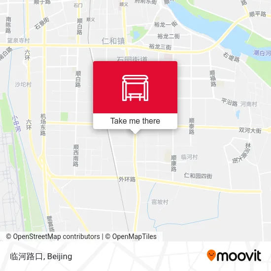 临河路口 map