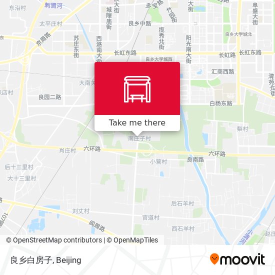 良乡白房子 map