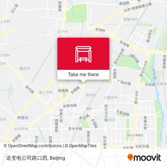 送变电公司路口西 map
