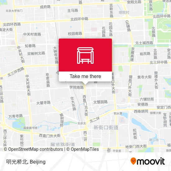 明光桥北 map