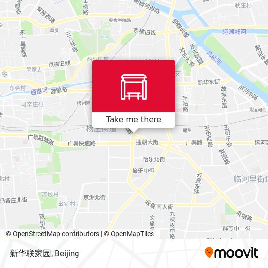新华联家园 map
