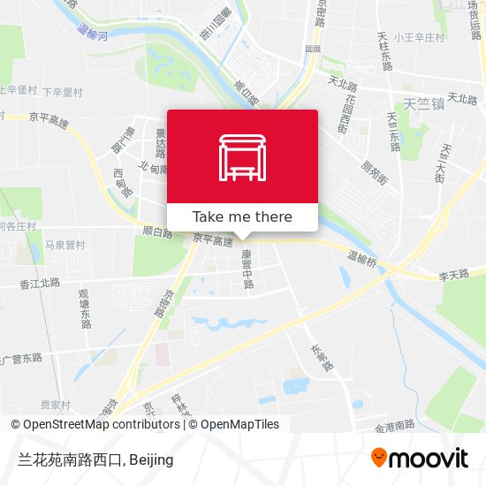 兰花苑南路西口 map