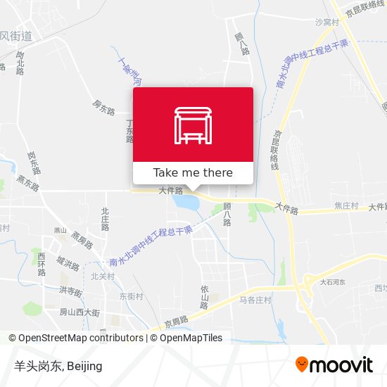 羊头岗东 map