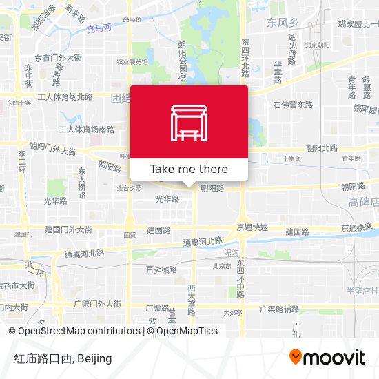 红庙路口西 map