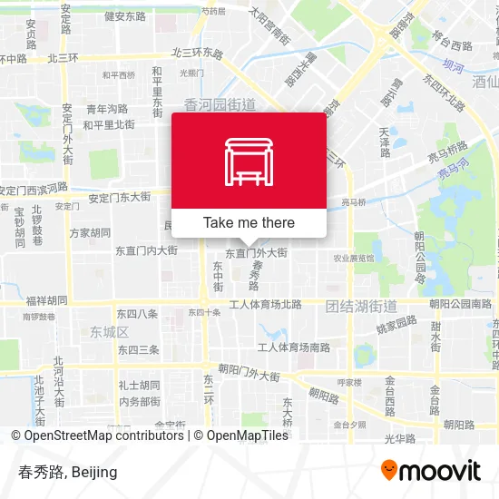 春秀路 map