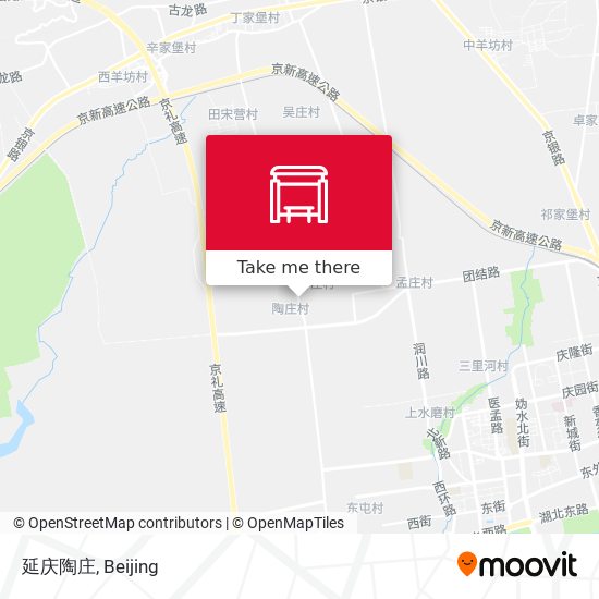 延庆陶庄 map