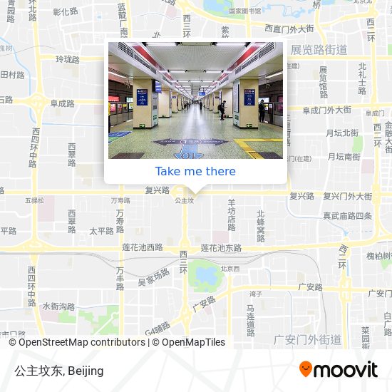 公主坟东 map