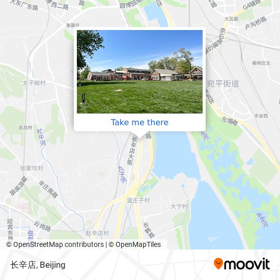 长辛店 map
