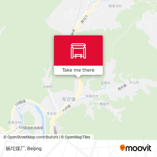 杨坨煤厂 map