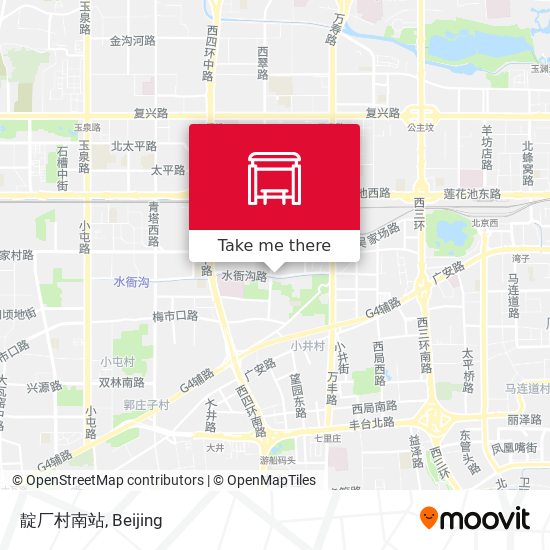 靛厂村南站 map