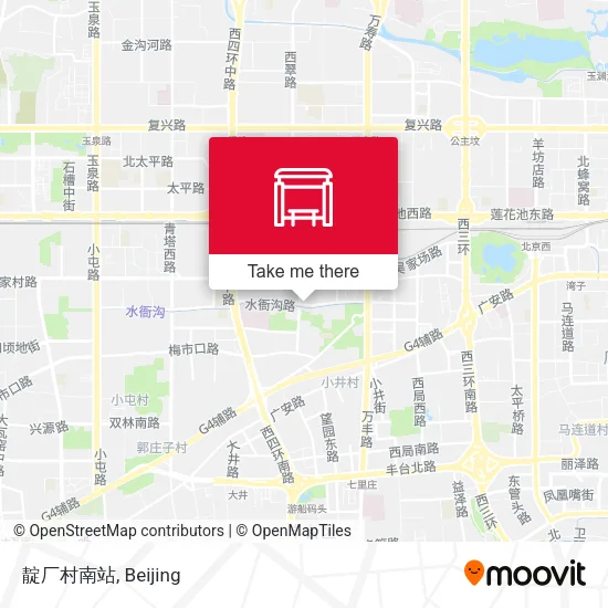 靛厂村南站 map