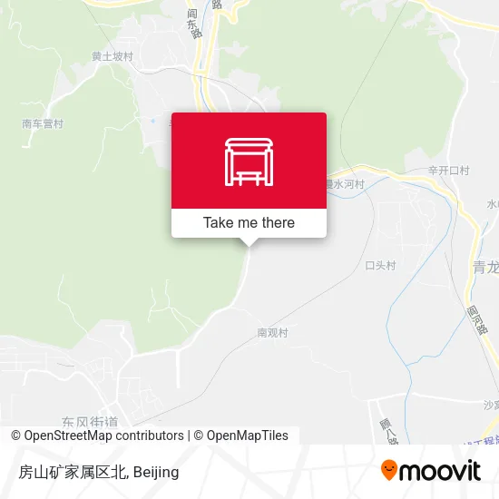 房山矿家属区北 map
