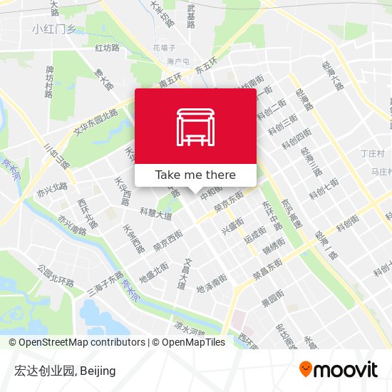 宏达创业园 map