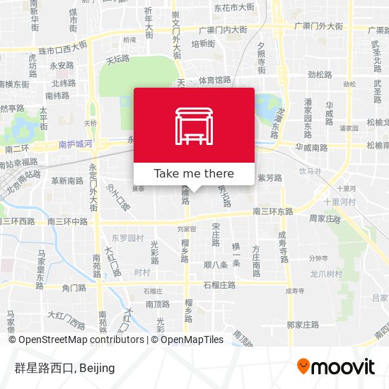 群星路西口 map