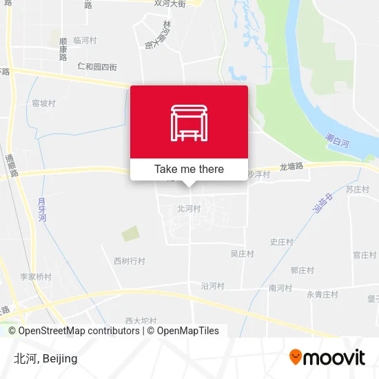 北河 map