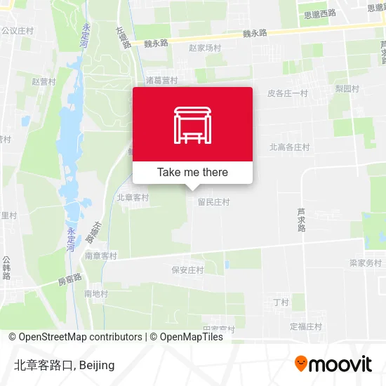北章客路口 map
