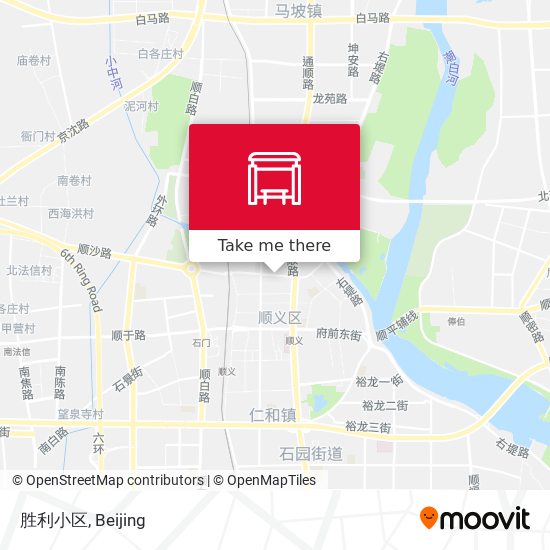 胜利小区 map