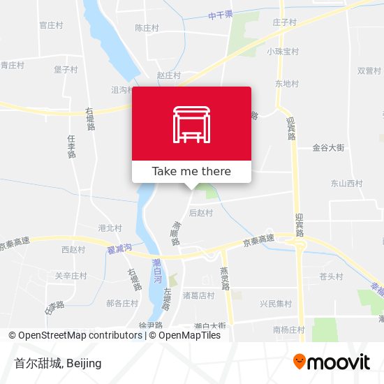 首尔甜城 map