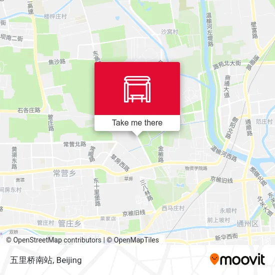 五里桥南站 map