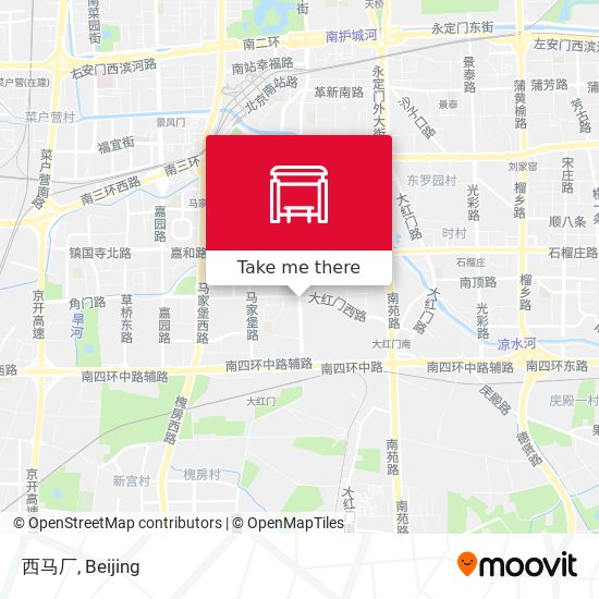 西马厂 map