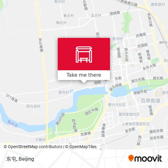 东屯 map