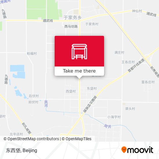 东西垡 map