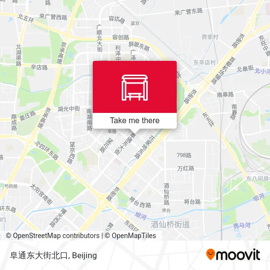 阜通东大街北口 map