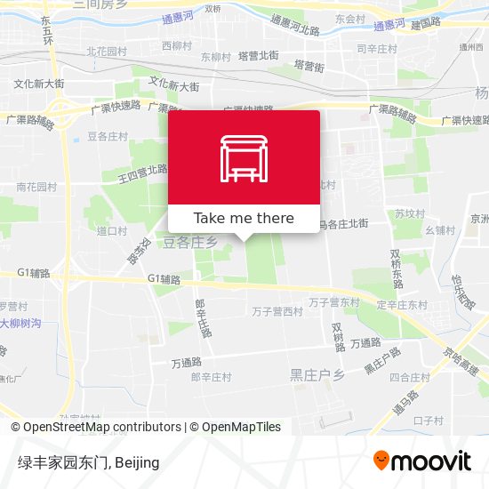 绿丰家园东门 map