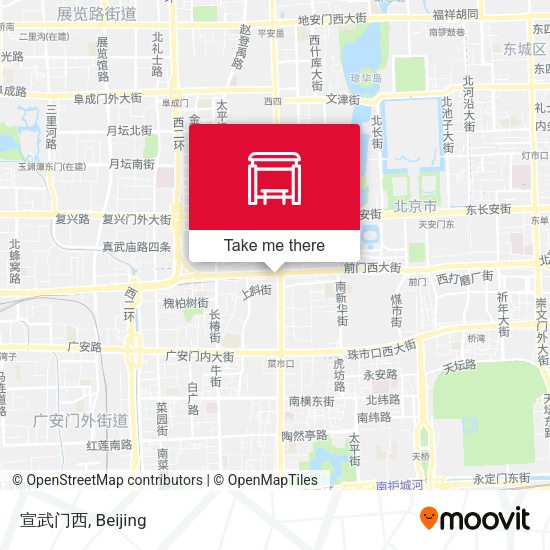 宣武门西 map