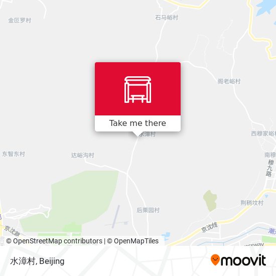水漳村 map
