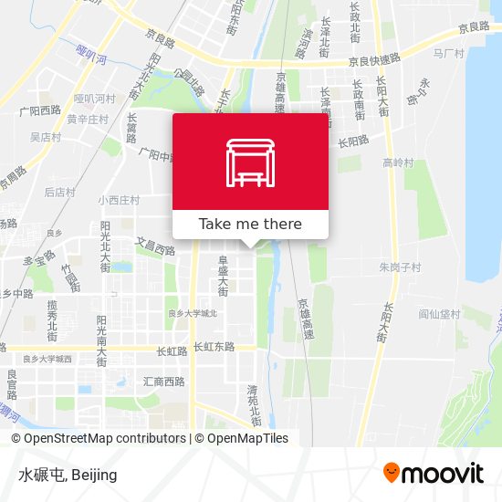 水碾屯 map