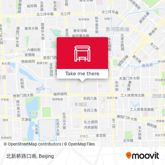 北新桥路口南 map