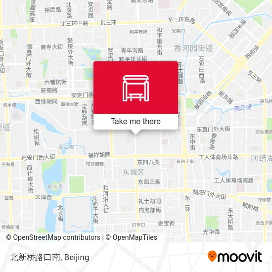 北新桥路口南 map