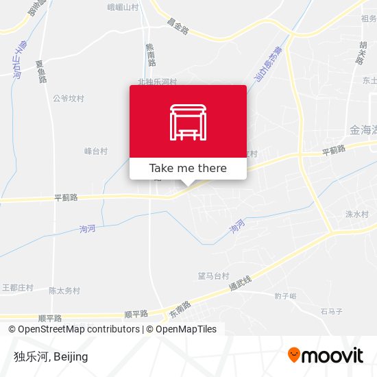 独乐河 map
