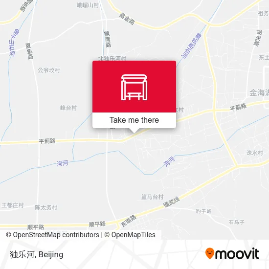 独乐河 map
