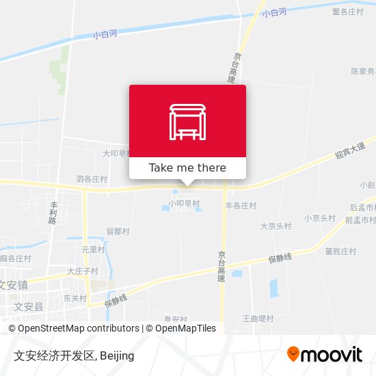文安经济开发区 map
