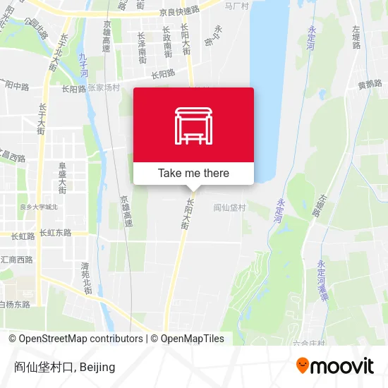 阎仙垡村口 map