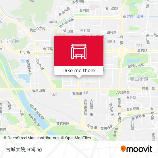 古城大院 map