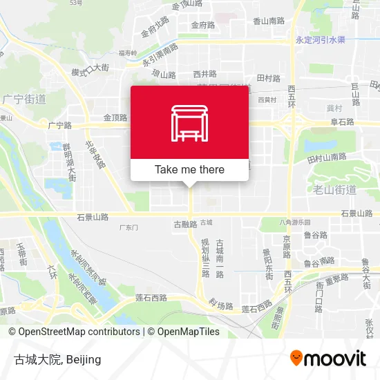 古城大院 map